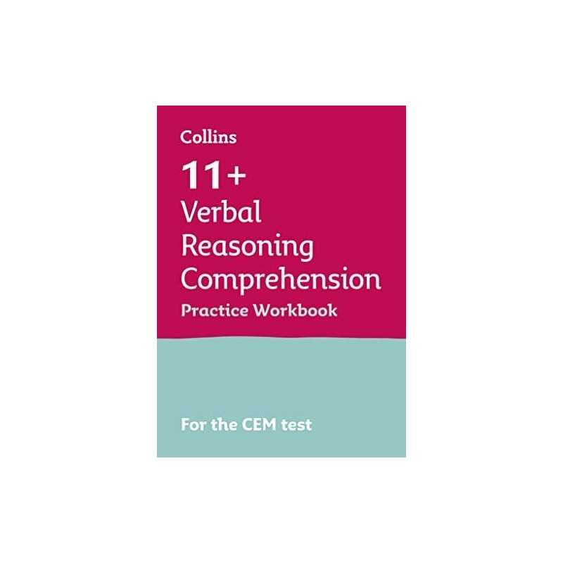 Collins 11+ Verbal reasoning comprehension practice workbook f... by Collins 11+