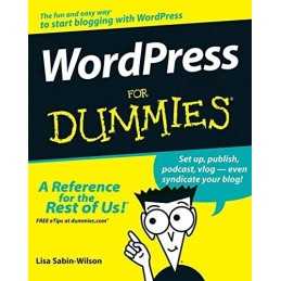 WordPress For Dummies by Sabin?Wilson, Lisa Paperback Book