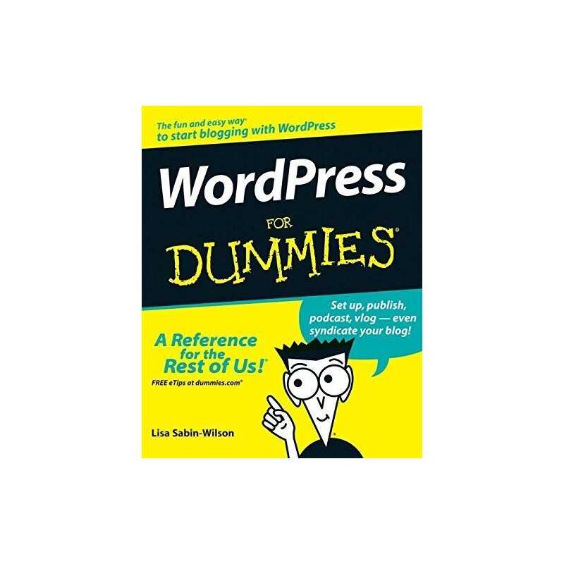 WordPress For Dummies by Sabin?Wilson, Lisa Paperback Book