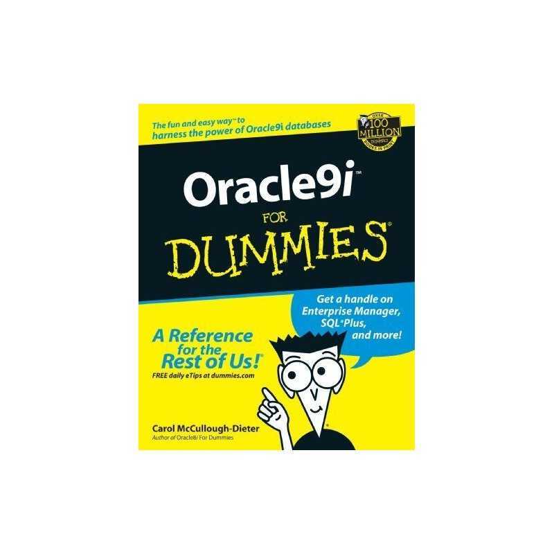 Oracle9i for Dummies, McCullough-Diet, Carol