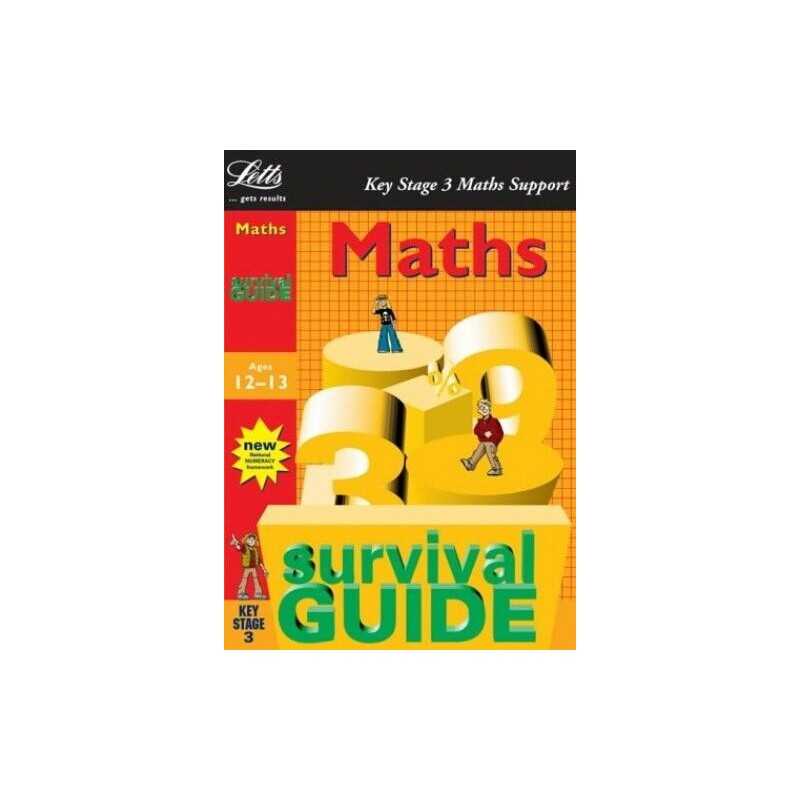 Maths Age 12-13 (Key Stage 3 survival guides) by Hunt, Sheila Paperback Book The