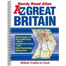 Great Britain Handy Road Atlas 2011 (A-Z... by Geographers A-Z Map Spiral bound