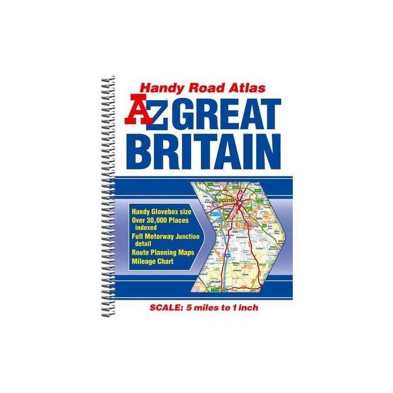 Great Britain Handy Road Atlas 2011 (A-Z... by Geographers A-Z Map Spiral bound