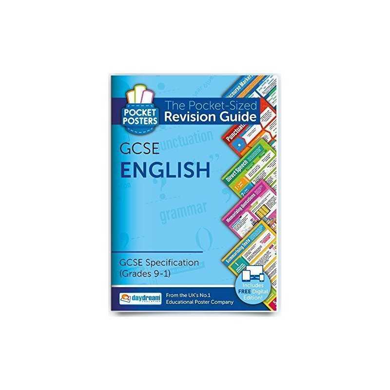 GCSE English Pocket er Revision Guide | 9-1 Specifi... by Daydream Education