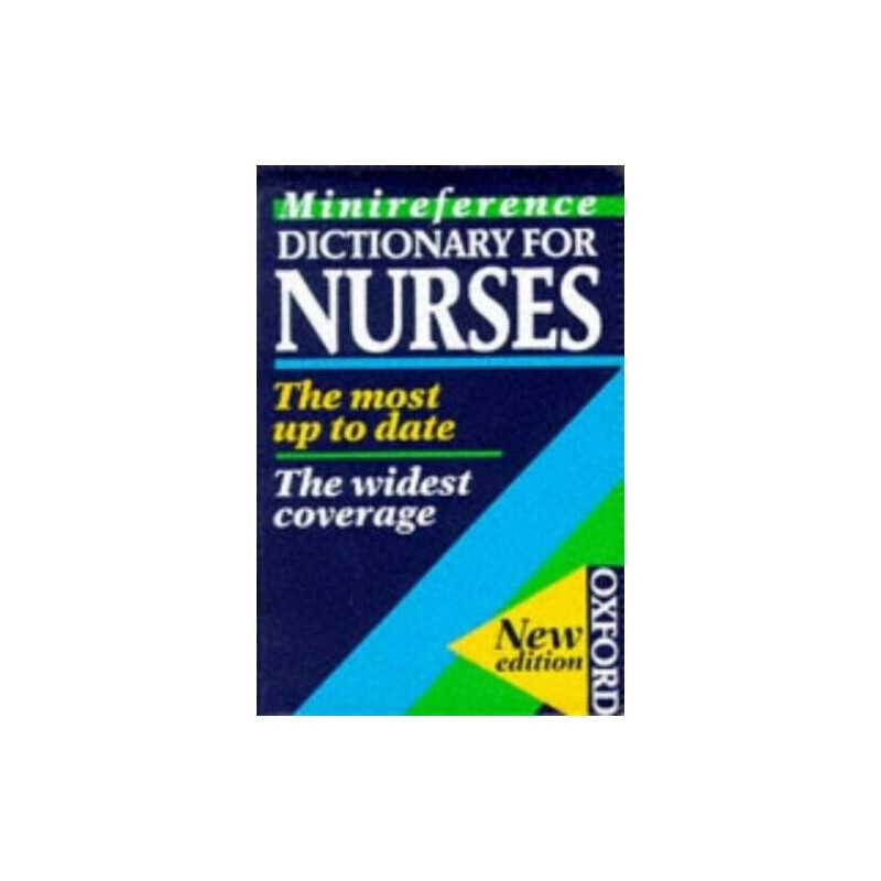 Minidictionary for Nurses Paperback Book