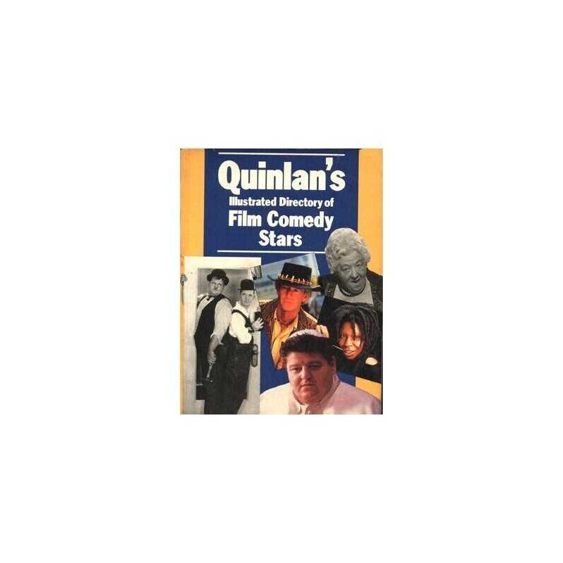Quinlans Illustrated Directory of Film Comedy stars Paperback Book