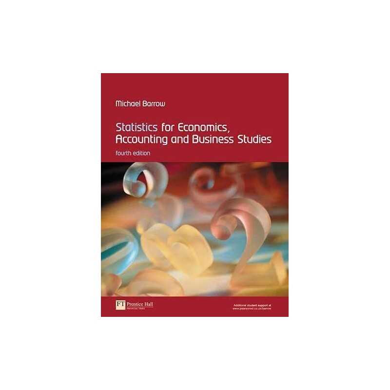Statistics for Economics, Accounting and Busi... by Barrow, Mr Michael Paperback