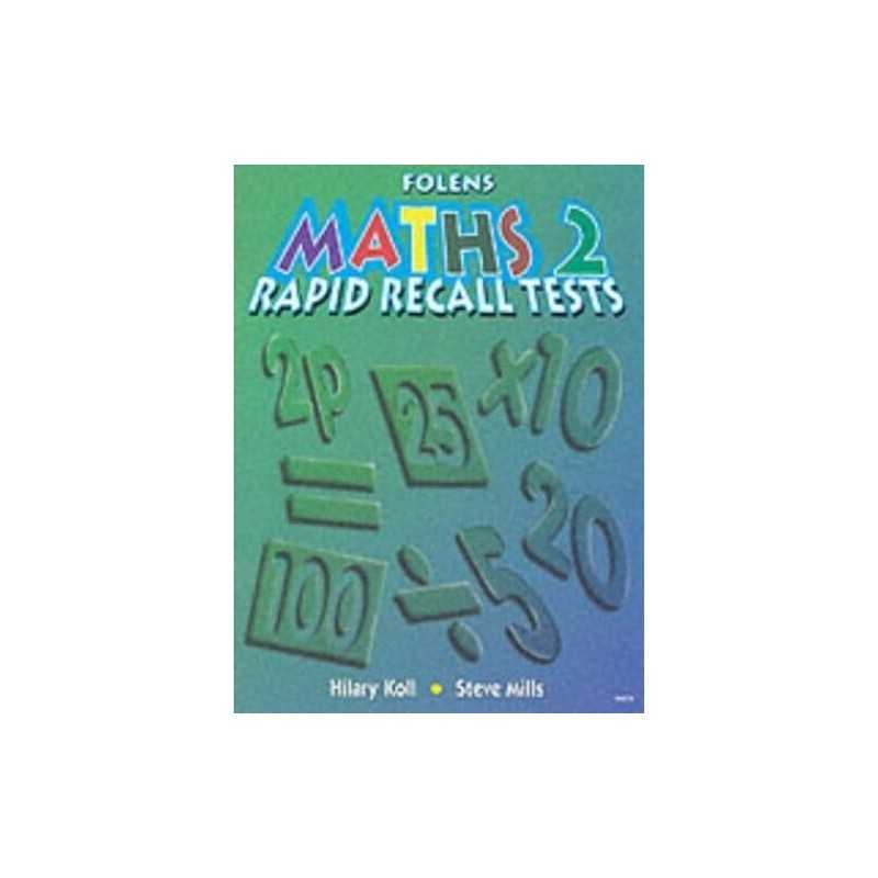 Rapid Recall: Bk. 2 (Rapid Recall for Maths) by Koll, Hilary Paperback Book The