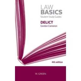 Delict LawBasics by Gordon Cameron Book