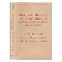 Mediaeval Libraries of Great Britain..., Watson, Andrew