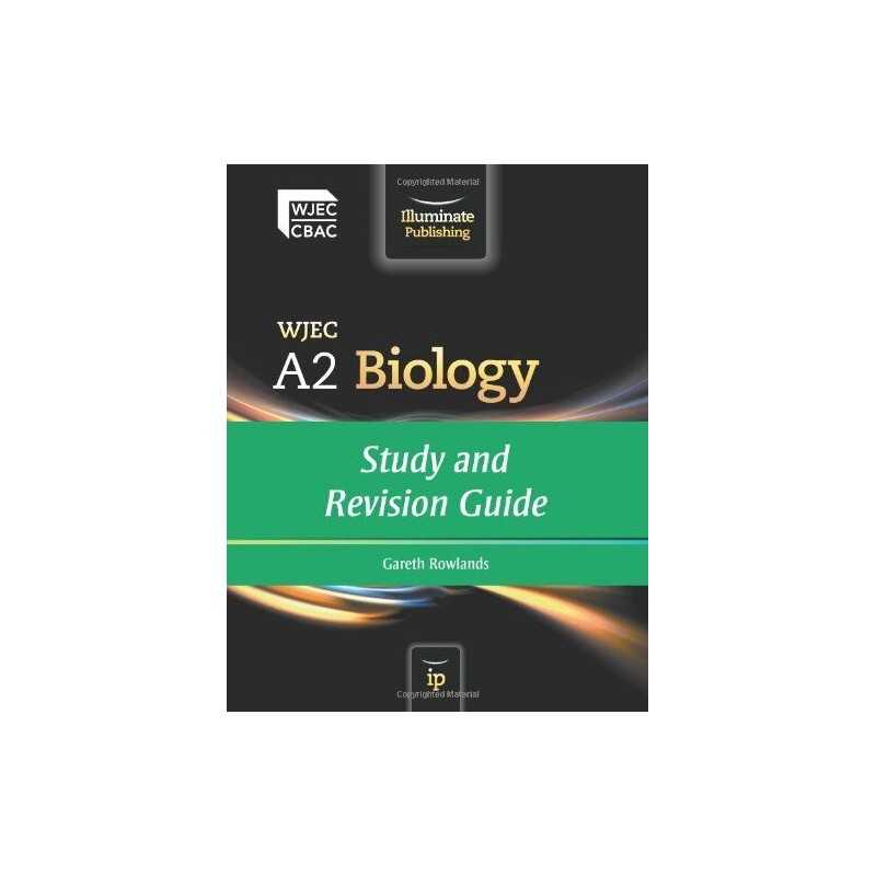 WJEC A2 Biology: Study and Revision Guide by Rowlands, Gareth Book