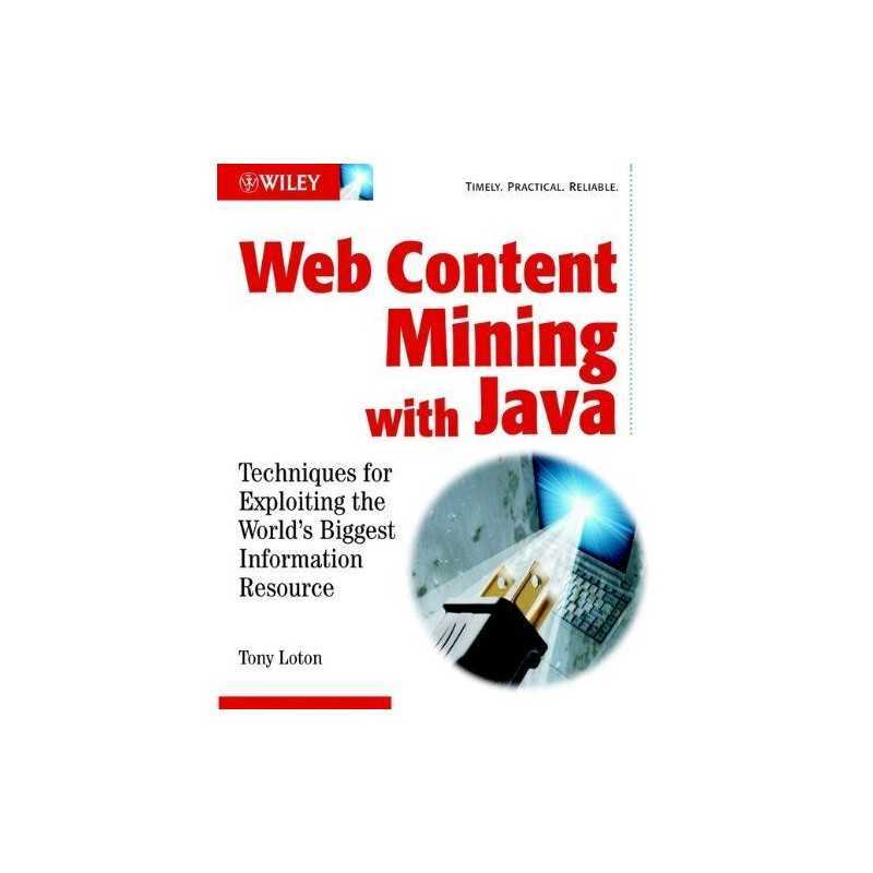 Web Content Mining With Java: Techniques for Exploit... by Loton, Tony Paperback