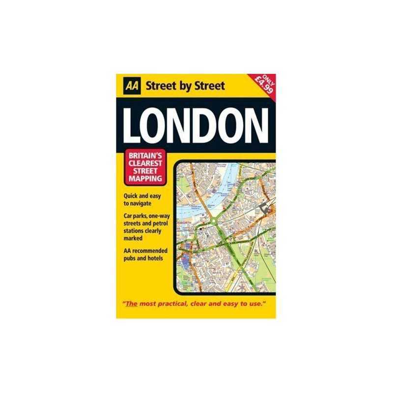 AA Street by Street London Map (AA St..., AA Publishing