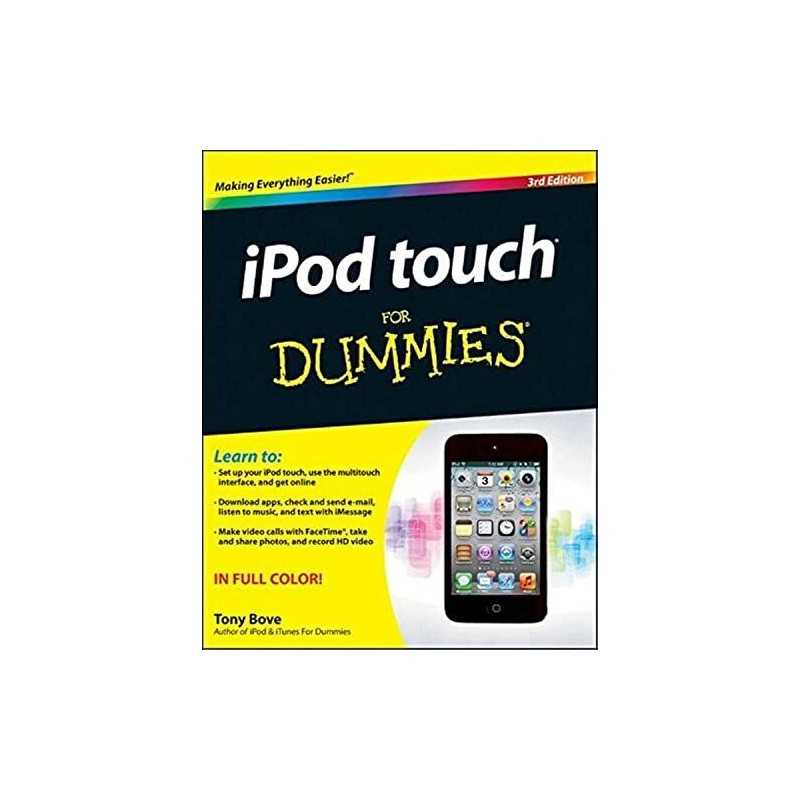 iPod Touch For Dummies by Bove, Tony Book
