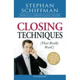 Closing Techniques (That Really Work!) by Schiffman, Stephan Paperback Book The