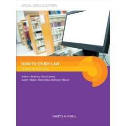 How to Study Law (Legal Skills) by Professor J. Masson Book