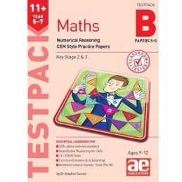 11+ Maths Year 5-7 Testpack B Papers 5-8: Numerical Rea... by Curran, Stephen C.