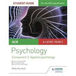 OCR Psychology Student Guide 3: Component 3 Applied psycho... by Marshall, Molly