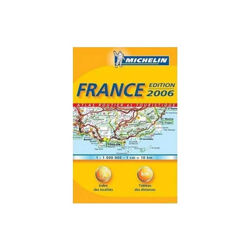 Mini Atlas France (Michelin Tourist and Motoring Atlases) Spiral bound Book The