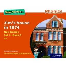 Read Write Inc. Phonics: Orange Set 4 Non-fiction 5 Jims Hou... by Munton, Gill