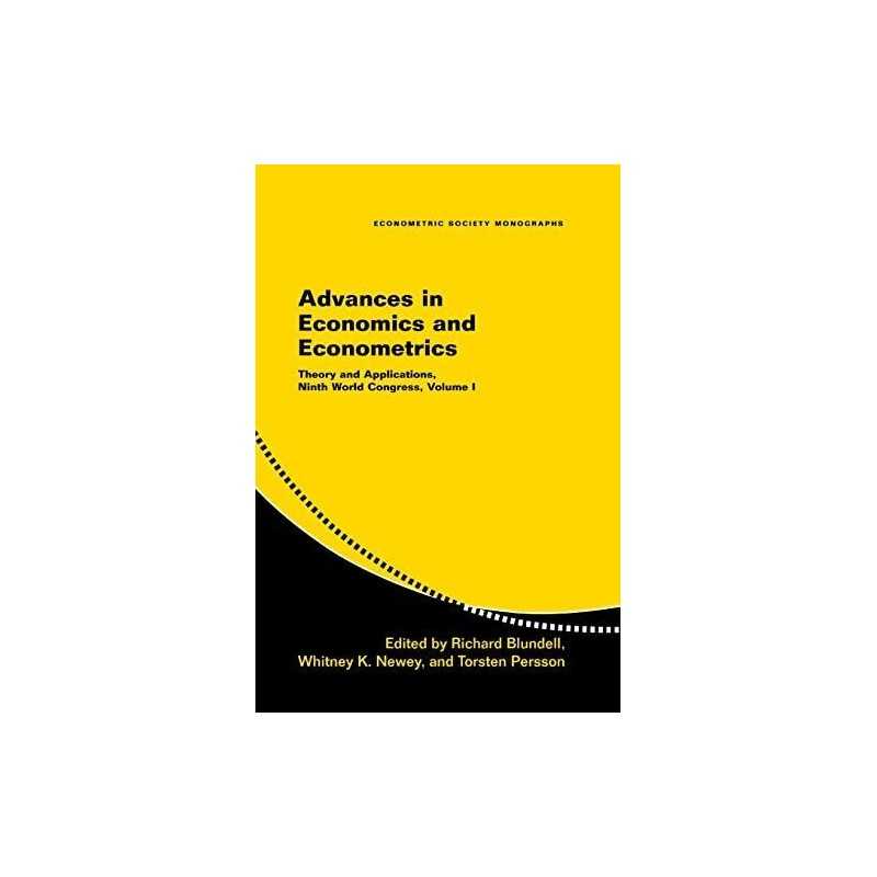 Advances in Economics and Econometrics: Theory and A...
