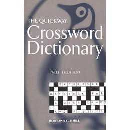 The Quickway Crossword Dictionary: Twelfth Edition Paperback Book  Fast