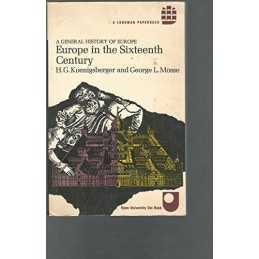 Europe in the Sixteenth Century (General Histor... by Mosse, George L. Paperback