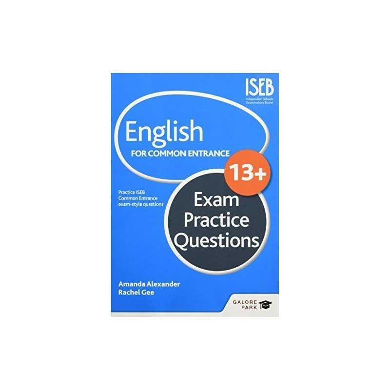 English for Common Entrance at 13+ Exam Practice Questions by Gee, Rachel Book