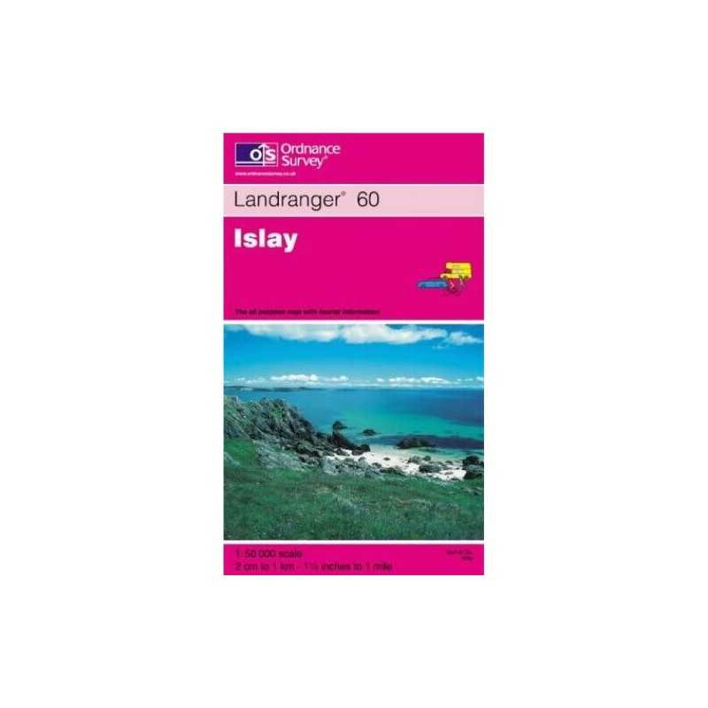 Islay - Ordnance Survey Landranger Maps 60 by Ordnance Survey Sheet map, folded