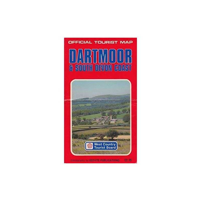 Dartmoor and South Devon Coast (Official Tourist Map S.) Sheet map, folded Book