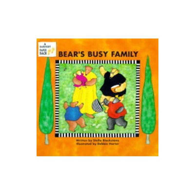 Bears Busy Family by Stella Blackstone Paperback Book