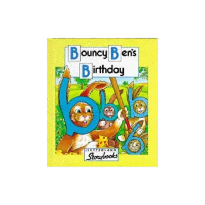 Bouncy Ben’s Birthday (Letterland S..., Carlisle, Richa