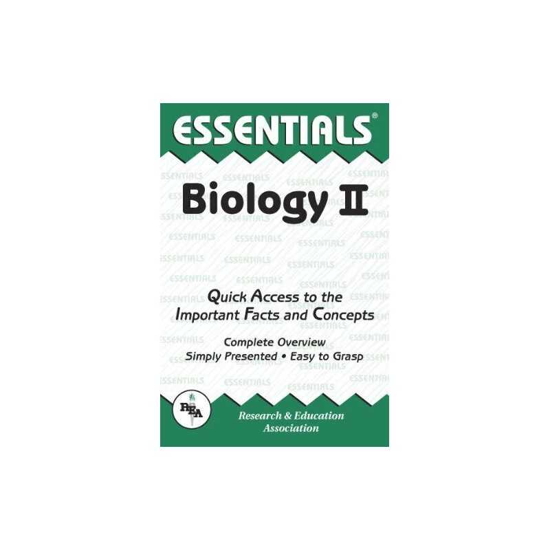 Biology: v. 2 (Essential Series), Editors of Rea