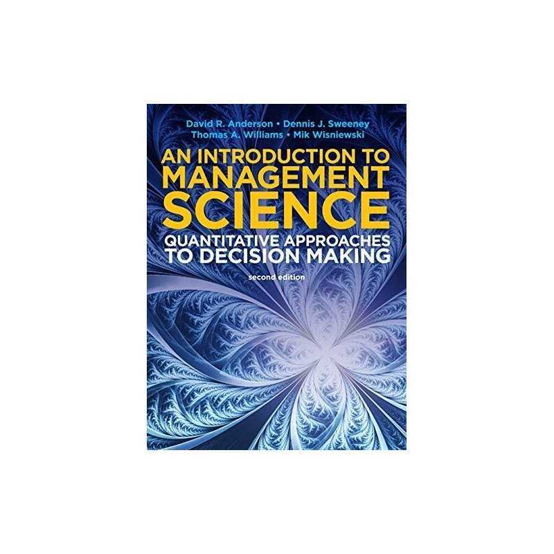 Introduction to Management Science: Quantative Approaches ... by Wisniewski, Mik