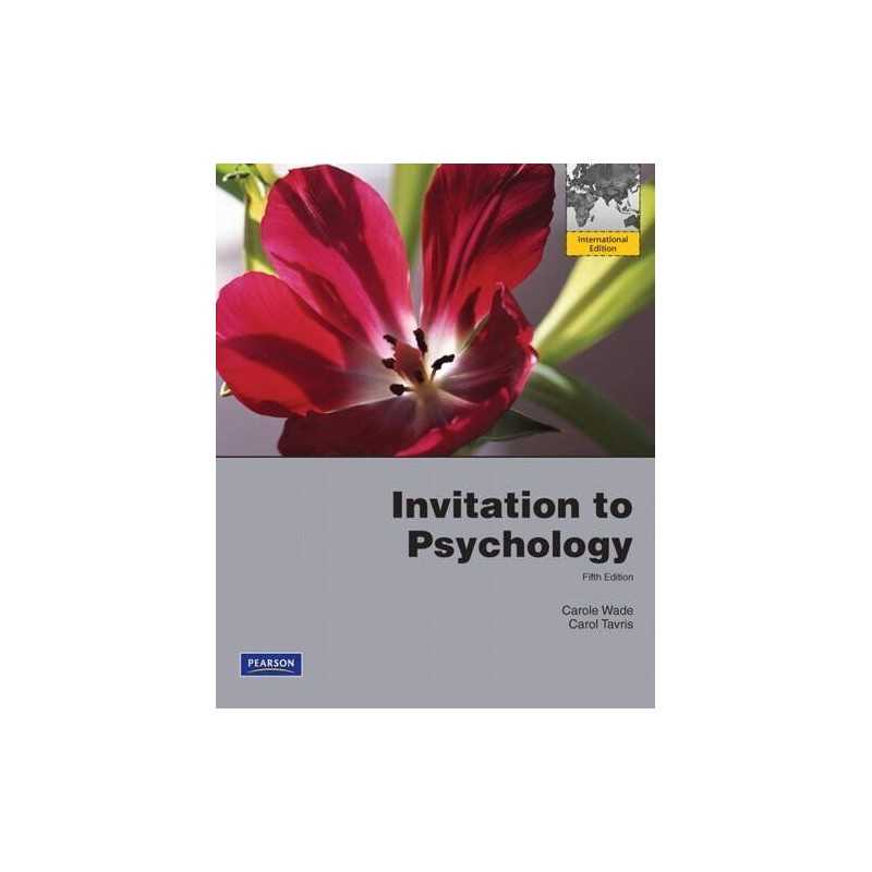 Invitation to Psychology: Internation..., Tavris, Carol