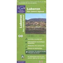 Luberon pnr F 1/60 :IGN.F.PN83302, Institut Geographiqu