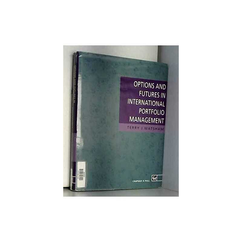 Options and Futures in International Portfolio ... by Watsham, Terry J. Hardback