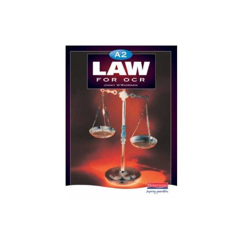 A2 Law for OCR (A Level Law for OCR) by ORiordan, Mr Jimmy Paperback Book The