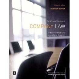 Smith & Keenans Company Law: with Scottish... by Bisacre, Ms Josephin Paperback