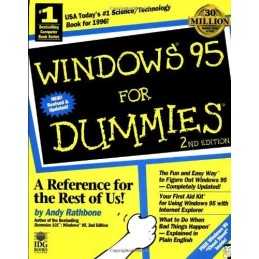 Windows 95 For Dummies by Rathbone, Andy Paperback Book