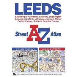 Leeds Street Atlas by Geographers A-Z Map Co Ltd Book