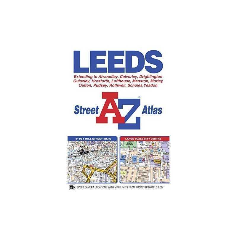 Leeds Street Atlas by Geographers A-Z Map Co Ltd Book