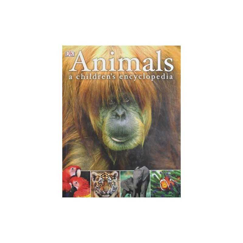 Animals A Childrens Encyclopedia (Visual Encyclopedia) by DK Hardback Book The