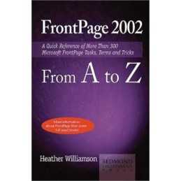 Frontpage 2002 from A-Z: A Quick Re..., Williamson, Hea