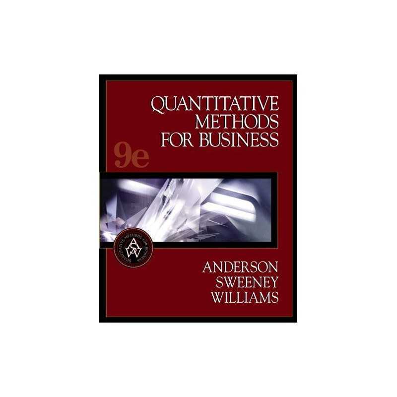Quantitative Methods for Business, Williams, Thomas