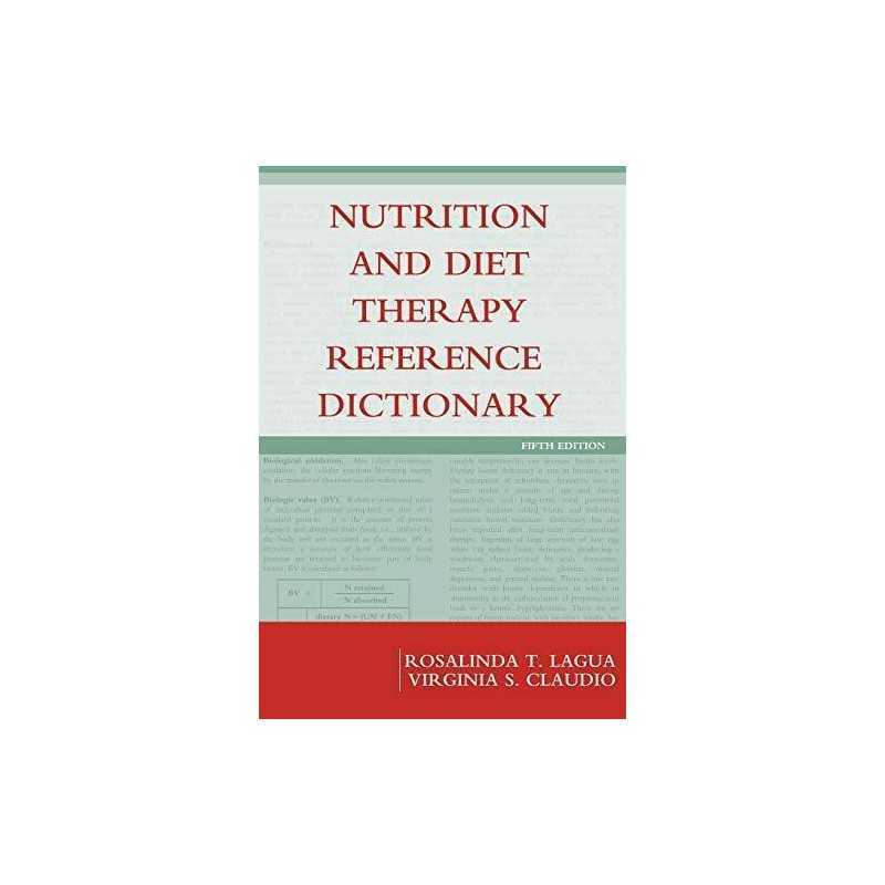 Nutrition Diet Therapy Ref Dict 5e: A Re..., Claudio, V