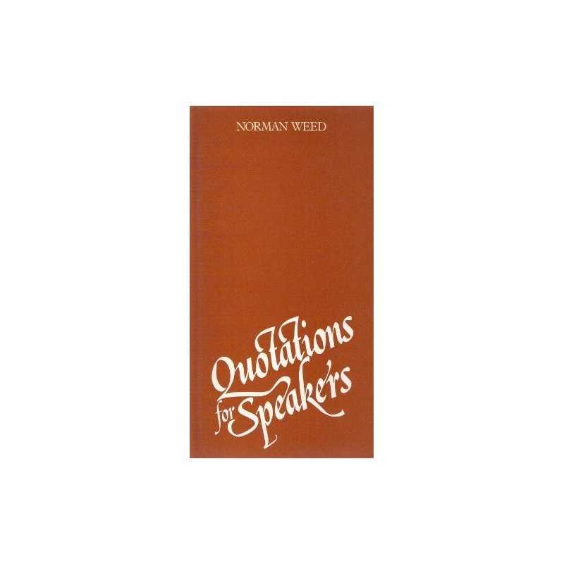 Quotations for Speakers