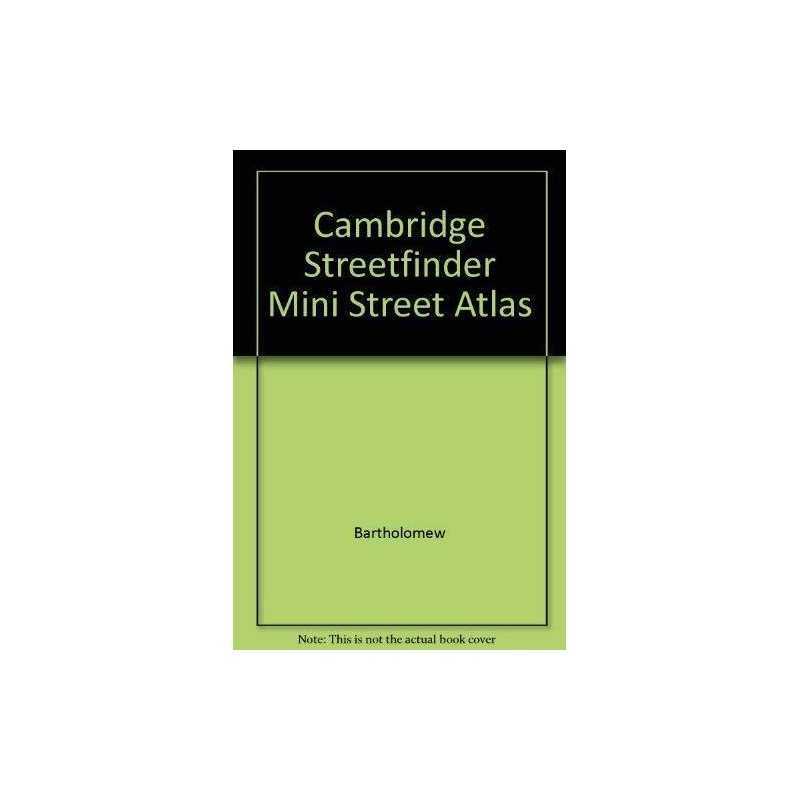 Cambridge Streetfinder Mini Street Atlas, Bartholomew