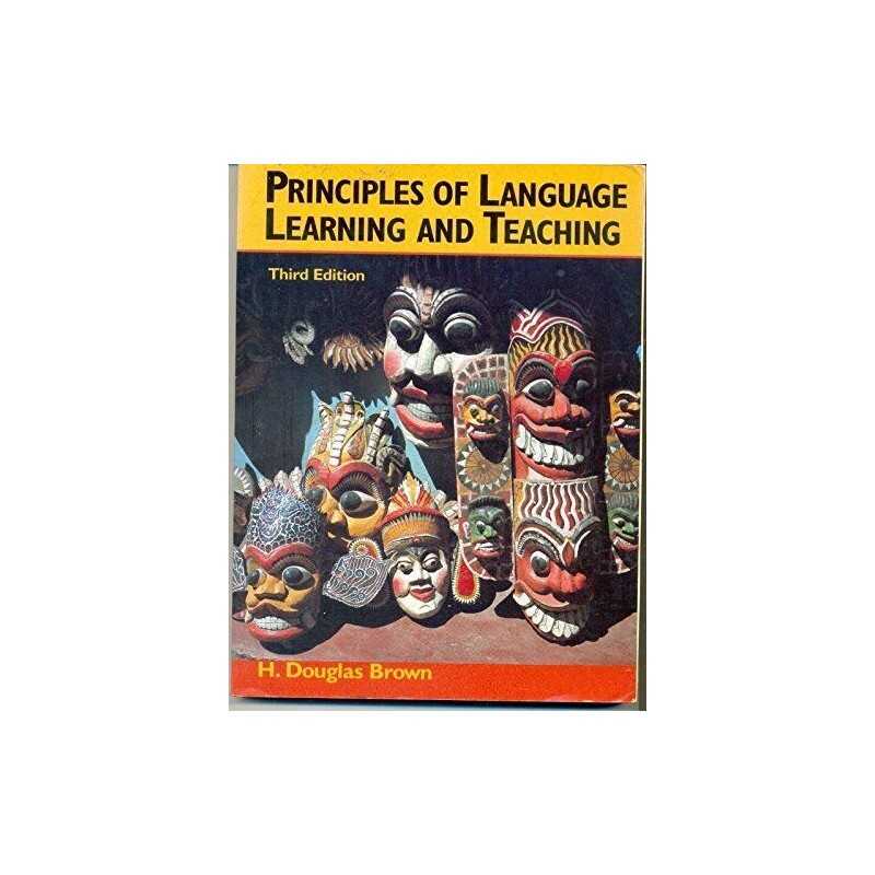 Principles of Language Learning and Teaching by Brown, H. Douglas Paperback The