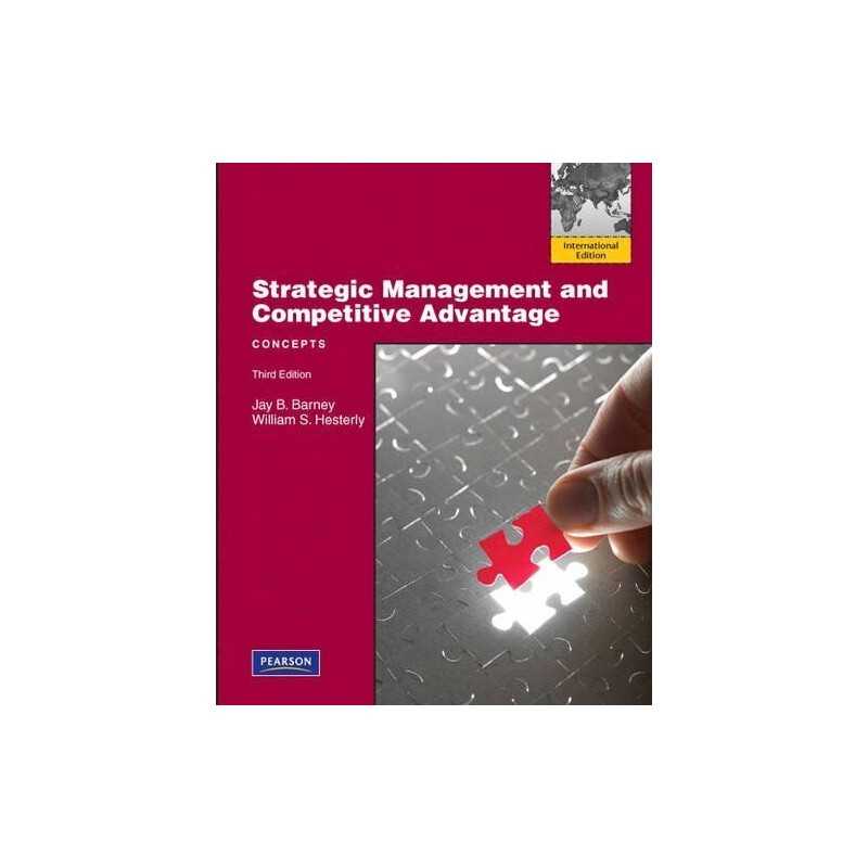 Concepts, Strategic Management and ..., Hesterly, Willi
